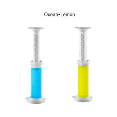 2pcs Flower Stamp Toilet Cleaning Gel - Bathroom Air Freshener & Deodorant