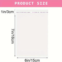 100pcs Self Sealing Cookie Bags 15x17 Clear Resealable Cellophane Bag