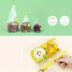20PCS Reusable Storage Bags Leak proof Freezer Bags Fresh Keeping Moisture Proof