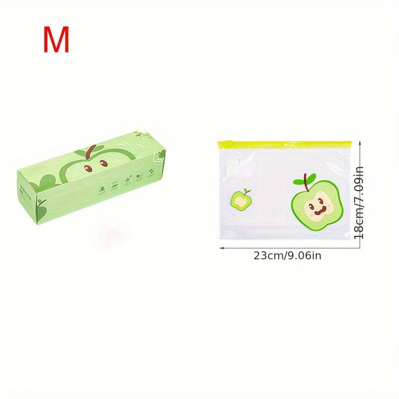 20PCS Reusable Storage Bags Leak proof Freezer Bags Fresh Keeping Moisture Proof