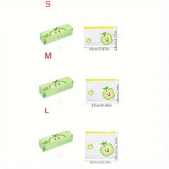 20PCS Reusable Storage Bags Leak proof Freezer Bags Fresh Keeping Moisture Proof