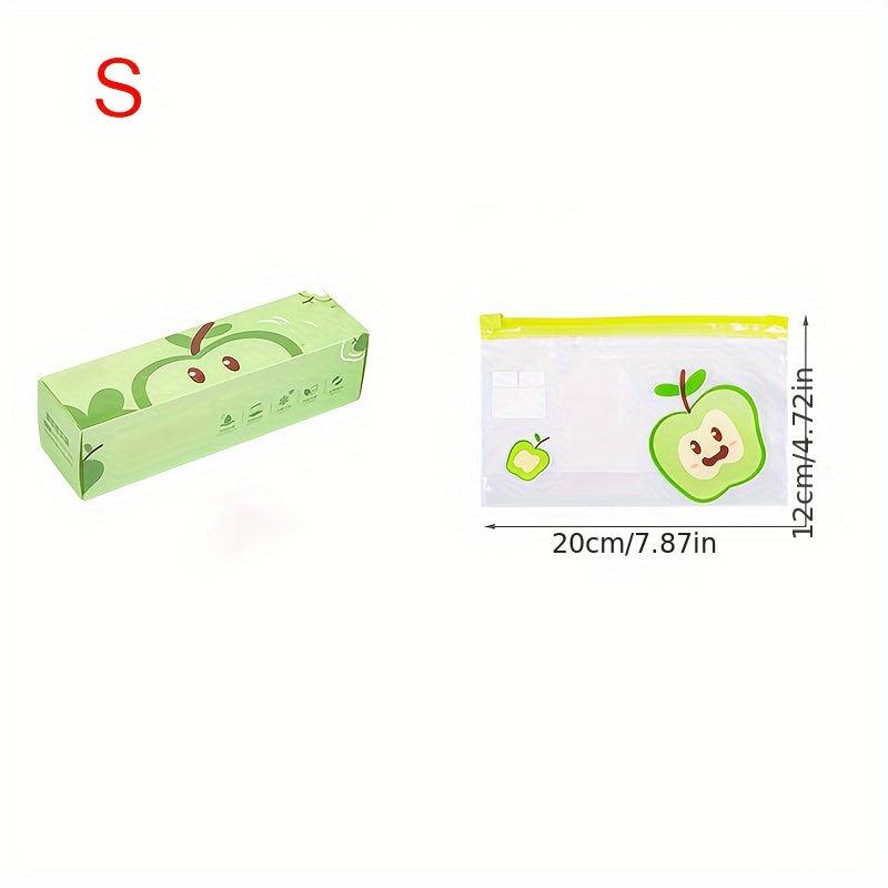 20PCS Reusable Storage Bags Leak proof Freezer Bags Fresh Keeping Moisture Proof