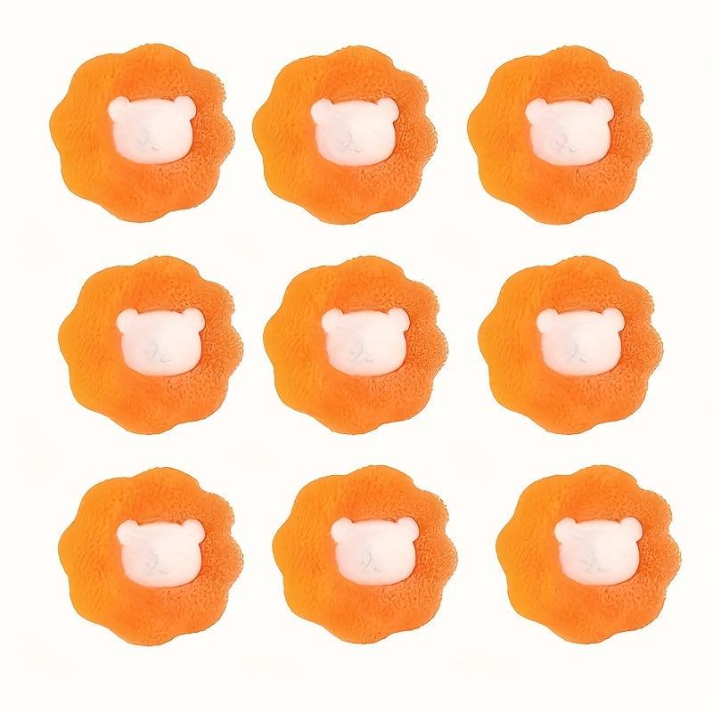 9pcs Pet Hair Remover Laundry Ball Reusable Anti-winding Washing Ball
