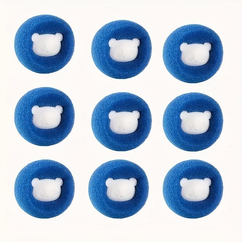 9pcs Pet Hair Remover Laundry Ball Reusable Anti-winding Washing Ball