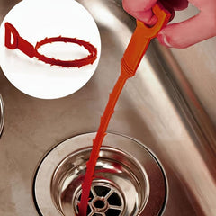 5pcs Drain Clog Remover Tool Sink Hair Catcher