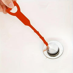 5pcs Drain Clog Remover Tool Sink Hair Catcher