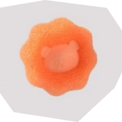 6pcs Cartoon Sponge Ball Hair Remover for Washing Machine