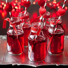 25Pcs Biodegradable Paper Straws for Party Supplies