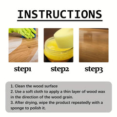 Furniture Repair Beeswax Maintenance Wax