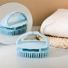 Silicone Scalp Massager Shampoo Brush Exfoliating Scalp Massage