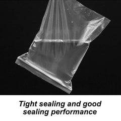 500pcs Clear Smell Proof Zipper Bags for Snacks Nuts Seeds Candy Storage