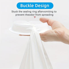 Disposable Emesis Bags 24 Pack Leak Resistant Portable Nausea Bags