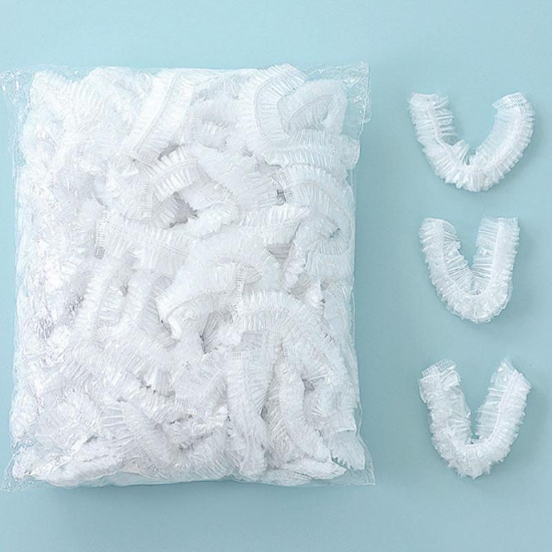 100pcs Disposable Adjustable Elastic Food Storage Cover