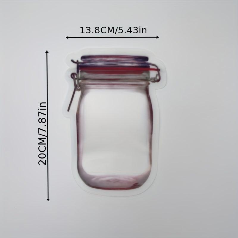 9pcs Sealed Cookie Candy Bag Disposable Kitchen Food Storage