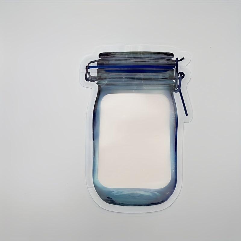 9pcs Sealed Cookie Candy Bag Disposable Kitchen Food Storage