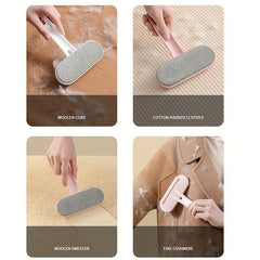 Reusable Pet Hair Remover Brush Double Sided Lint Brush