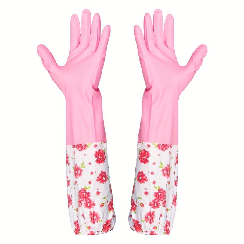 Pvc Housework Gloves Rubber Dishwashing Cleaning Household Gloves