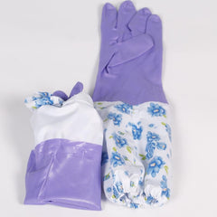 Pvc Housework Gloves Rubber Dishwashing Cleaning Household Gloves