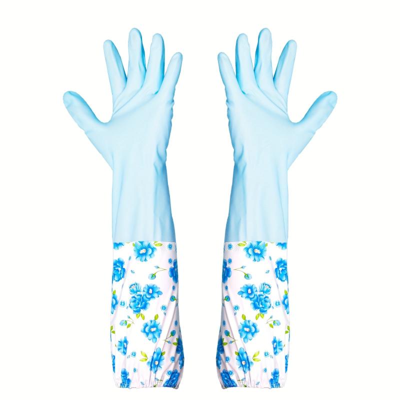 Pvc Housework Gloves Rubber Dishwashing Cleaning Household Gloves
