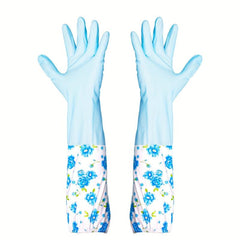 Pvc Housework Gloves Rubber Dishwashing Cleaning Household Gloves