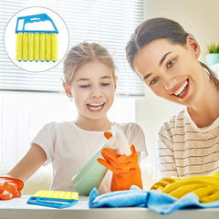 Mini Blind Cleaner Tool Handheld Dirt Clean Venetian Blind Brush