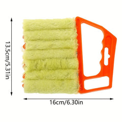 Mini Blind Cleaner Tool Handheld Dirt Clean Venetian Blind Brush