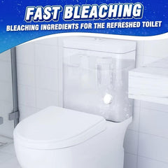 6pcs Automatic Toilet Bowl Cleaner Tablet - Strong Descaling Agent