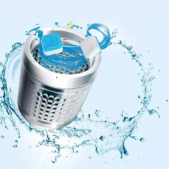 24pcs Washing Machine Cleaning Tablets Effervescent Cleaner Deep Clean