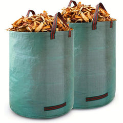 32 Gallon Reusable Garden Garbage Bag with Reinforced Handle
