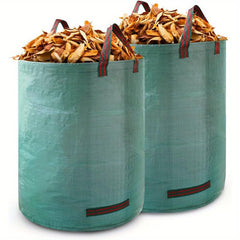32 Gallon Reusable Garden Garbage Bag with Reinforced Handle