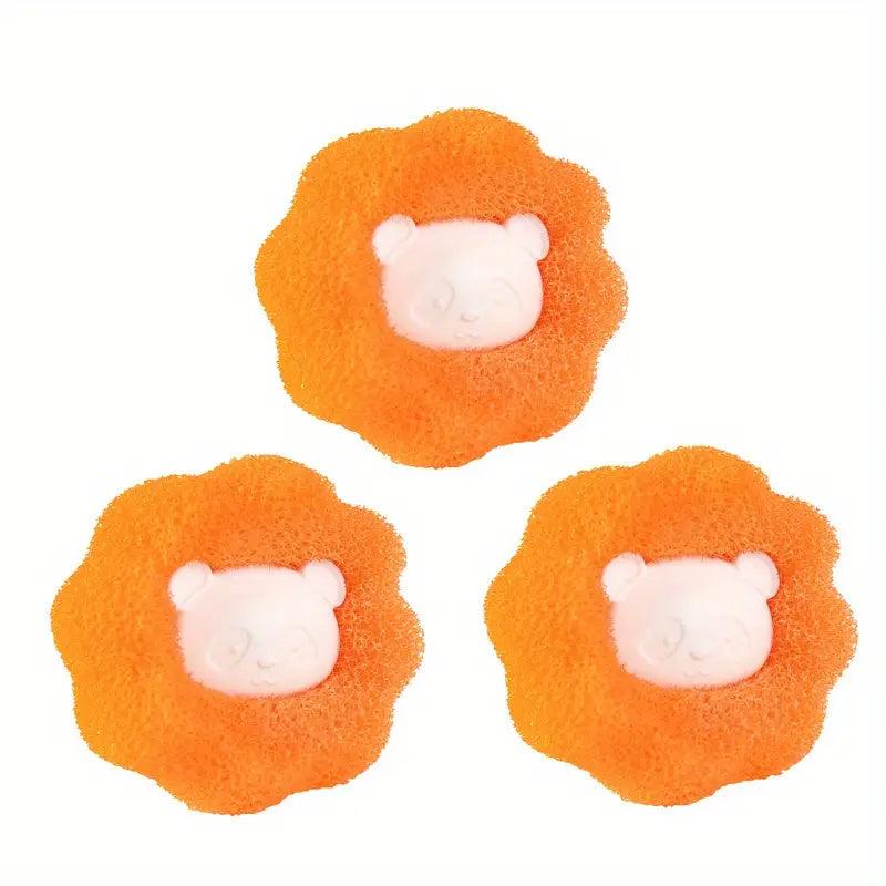 6pcs Magic Laundry Ball Cat Hair Absorption Anti-winding Ball