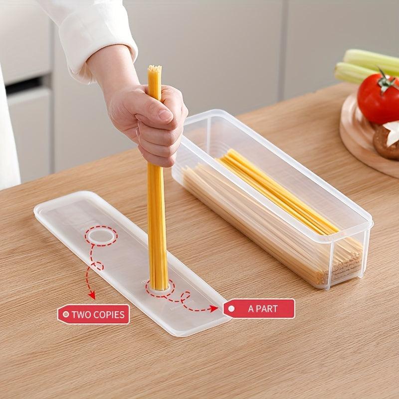Transparent Plastic Food Storage Container Pasta Spaghetti Noodle Box