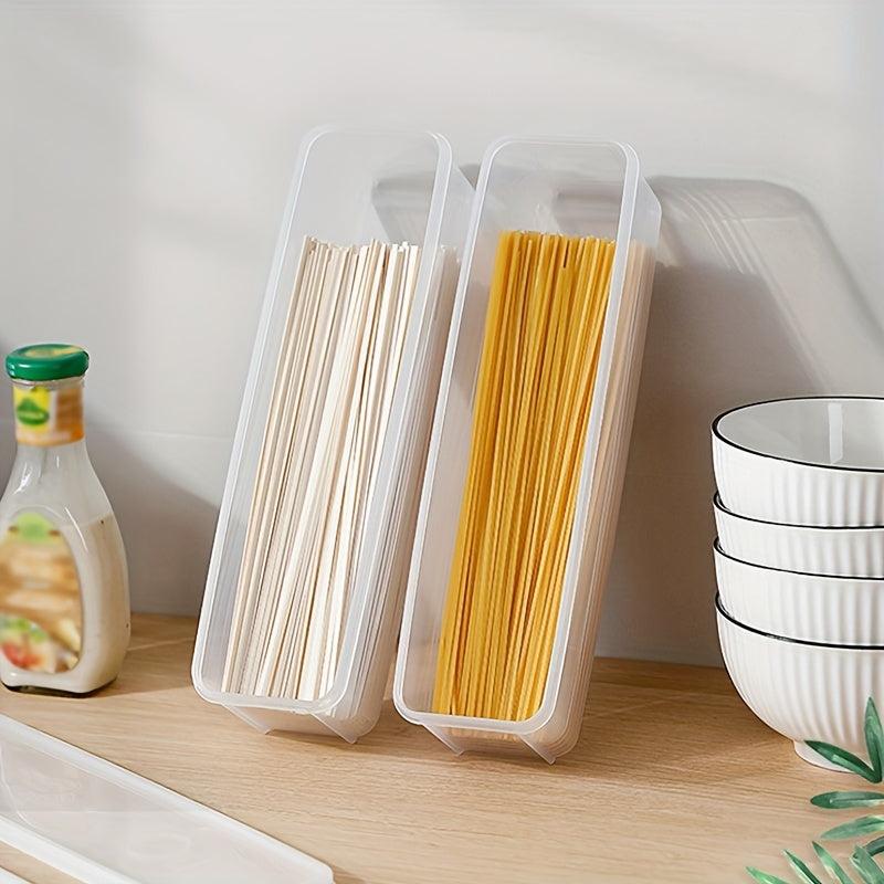 Transparent Plastic Food Storage Container Pasta Spaghetti Noodle Box