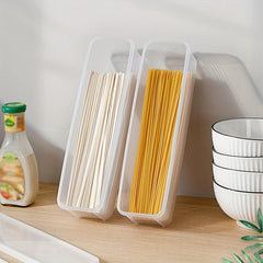 Transparent Plastic Food Storage Container Pasta Spaghetti Noodle Box