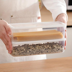Transparent Plastic Food Storage Container Pasta Spaghetti Noodle Box
