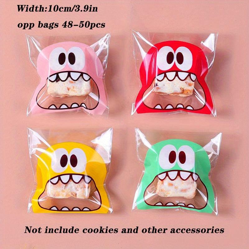 Clear Plastic Treat Bags 50 100pcs Cake Chocolate Candy Snack Wrap