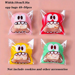 Clear Plastic Treat Bags 50 100pcs Cake Chocolate Candy Snack Wrap