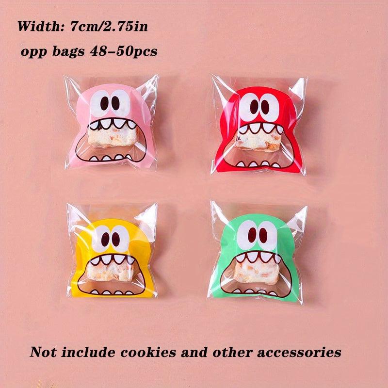 Clear Plastic Treat Bags 50 100pcs Cake Chocolate Candy Snack Wrap