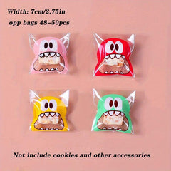 Clear Plastic Treat Bags 50 100pcs Cake Chocolate Candy Snack Wrap