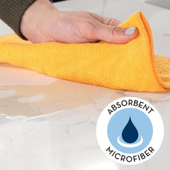 50pcs Microfiber Cleaning Cloth Multifunctional Towel Durable Absorbent