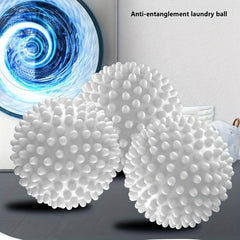 1pc Reusable Plastic Dryer Ball Laundry Anti Static Clothes Softener Ball