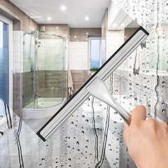 Handheld Glass Wiper Stainless Steel Shower Squeegee