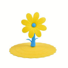 Sunflower Silicone Cup Cover Wave Series Dustproof Protector For Home Office