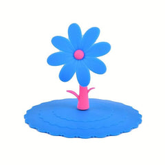 Sunflower Silicone Cup Cover Wave Series Dustproof Protector For Home Office