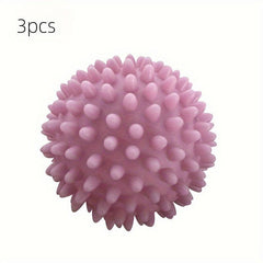 3pcs Reusable Laundry Ball Anti-winding Dryer Fabric Softener Drying Ball