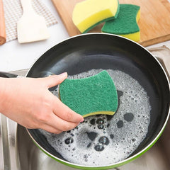 Eco Friendly Cleaning Sponge Anti Scratch Dishware Scrub Sponge