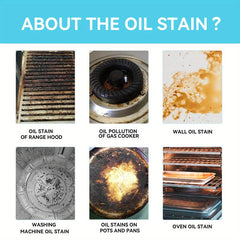 Kitchen Cleaning Powder - Stain Remover for Range Hood and Stove