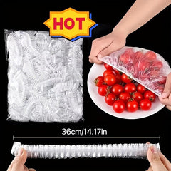 50Pcs Disposable Shower Caps Waterproof Hair Care Spa Hotel Portable Travel