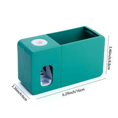 Automatic Toothpaste Squeezer Wall Mount Storage Box