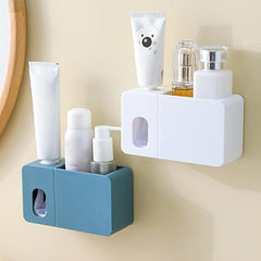 Automatic Toothpaste Squeezer Wall Mount Storage Box
